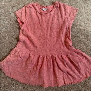 Altar'd State Coral Textured Fabric shirt